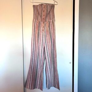 Derek Heart multi colored striped jumper. NWOT. Non smoking, no pets.